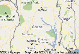 ghana map ghana map