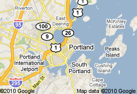 portland maine map portland maine map