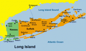 long island map