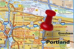 portland istock map
