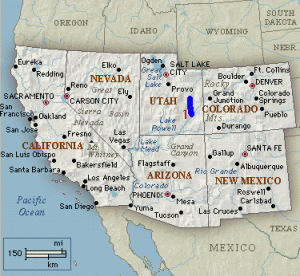 southwest map