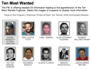 most wanted