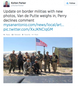 militia groups at border