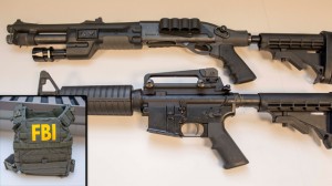 Stolen FBI weapons