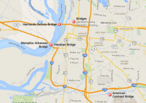 Memphis-Arkansas I-55 Bridge