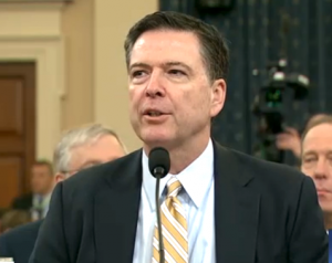 Former FBI Director James Comey