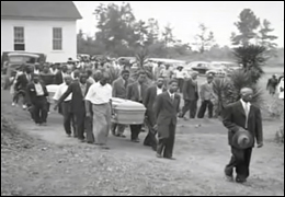 civil rights era funeral FBI photo/ courtesy of Keith Beauchamp