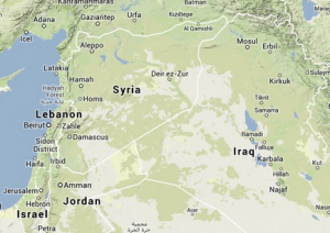Syria map