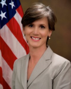 Former Acting Attorney General Sally Yates