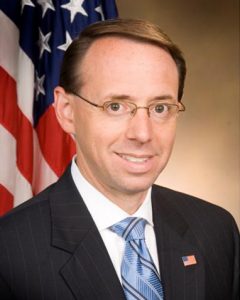Rod Rosenstein, deputy attorney general.