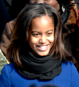 Malia Obama (Photo by Master Sgt. Cecilio Ricardo)