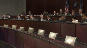 Members of the House Intelligence Committee during the Brennan testimony. Photo via U.S. Capitol.