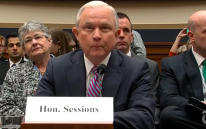 Attorney General Jeff Sessions testified before Congress about contacts between Trump's campaign and Russia.